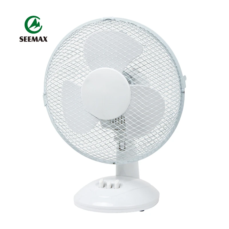 Low Power Consumption New Model Portable Desk Fan China Price Copper Motor Small Electric Cheap 12 Inch Table Fan