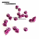 M3/M4/M5 Marine hardware colorful Aluminum Alloy Flange Nylon Insert Lock Nut Self-Locking Nut
