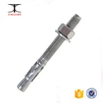 M8X70 made in china carbon steel zinc plated expansion anchor wedge anchor