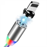 Magnetic 3 in 1 Fast charge USB Cable Streamer Phone Accessories  Lightning Charging Cable Magnet USB Cable