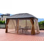 Malaysia large aluminum steel metal roof gazebo