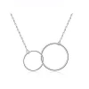 Manufacture round highly polished necklace pendant accessories silver jewelry choker necklace women