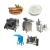 Import manufacturer cassava tuber washer garri making processing machinery from China