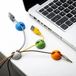 Manufacturer Colorful TPR Edge of the table adhesive cable winders