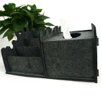 Manufacturer Handmade Cube Die Cut Felt Tissue Box