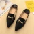 Import Manufacturers Price Womens Ladies Fashion Trendy  Flat Shoes From China from China