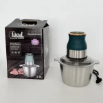 Meat grinder small commercial glass multi-functional meat grinder kitchen auxiliary food stranding cooking machine