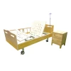 Medical equipment two functions electric hospital nursing bed with mattress