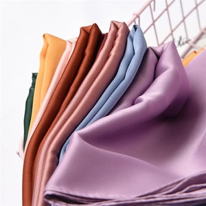 MeeTee Fashion elegant square Solid color silk scarves, lady dress silk kerchief wholesale H-J83