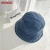 Import Men and Women Leisure Solid Color Washed Denim Plain Basin Cap Fisherman Hat Bucket Hat from China