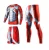 Import Mens Sublimation 3 Pc Set Workout Compression BJJ MMA Long Sleeve Rash Guard Sports Tight Base Layer Suit Quick Dry from Pakistan