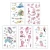Import Mermaid Temporary Tattoos Under the Sea Party Mermaid Tattoos Body Stickers for Girls from China