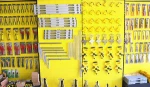 Metal perforated display panels