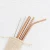 Import metal straw set colored rose gold metal straw with brush from China