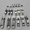 Metal zipper repair kit zip stops sliders