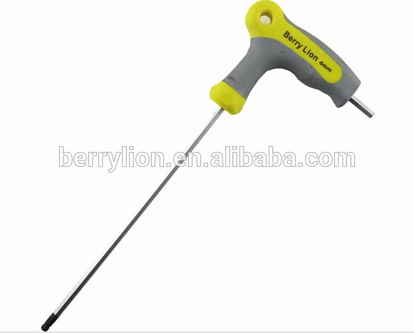 Metric ball-end hex key, size from 2mm to 10mm for you to choose