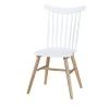 mid century stable molded modern industrial classic series plastic dining chair with wood legs