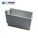 mill finish , powder coating PVDF 6063 Aluminium Extrusion Profiles for curtain wall system , aluminium curtain wall profile