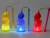 Import mini cartoon dinosaur plastic toy lantern flashing light-up toys for kids from China