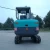 mini excavator smallest digging machine  2.6 tons  hydraulic crawler rubber tracks for garden home farm use