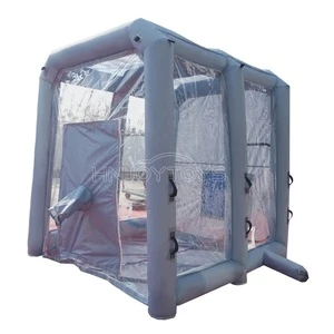 Mini Motorcycle Inflatable Spray Paint Booth For Sale
