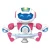 Import Mini Smart Battery Operated Kids Toy Robot Dancing Light Musical Robot Toy from China