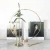 Import minimalist nordic design Long metal vase stand with glass tube Interior home  decor from China