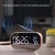 Import Mirror LED alarm clock with bluetooths wireless speaker FM radio with time,temperature display table clock from China