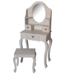 Mirrored White Furniture Bedroom Set Antique Wooden