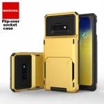Mobile phone case credit card flip cover for bumper phone case