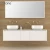 Import Modern bathroom cabinet wall mounted vanity WD2232-0 from China