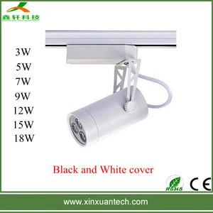 Modern ceiling lighting 110v for boutiques/reception/exhibition hall 3w led track light