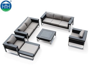 Modern Cheap PE Outdoor Garden Wicker Rattan Sofa Sets Patio Furniture