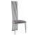 Import Modern customized nordic simple design stainless steel high back dining chair from China