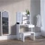 Import Modern Dressing Table Dresser with Mirror Vanity Table,White from China