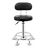 Modern high swivel height adjustable leather salon bar counter stool