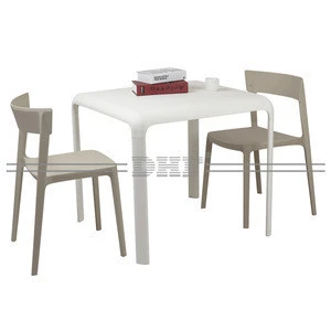 Modern Home Furniture White Square Dining Table