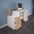 Import Modern Simple  computer desk PC table office furniture shelf study desk from China