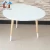 Import Modern Simple Three Feet White Round Wooden Side Table from China