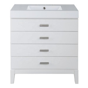Modern Style and  4 drawers the first-class  Material  bathroom furniture with sink