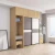Import Modern suggestion style wardrobes bedroom combinatorial type wardrobe wooden with dresser from China