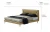 Import Modern Wooden Luxury European Bedroom Furniture High density board Solid wood bed king size Double bed from China