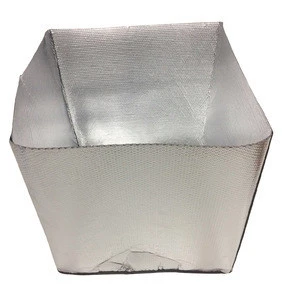 Moistureproof Aluminium Foil Closed Cell EPE Foam Thermal Isolation Waterproof Container Liner Pallet Cover Insulation Material