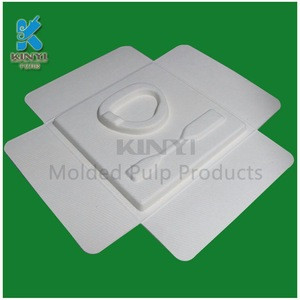 Buy Molded Pulp Wet Pressing Biodegradable Bagasse Paper Pulp Packaging ...