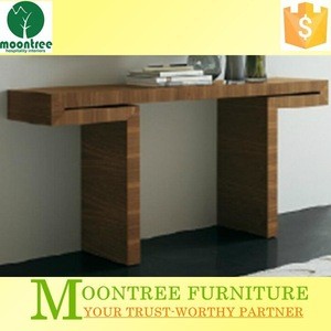Moontree MCS-1126 Top Quality 5 Star Hotel Modern Design Wooden Console Table with Mirror