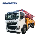 mounted small concrete boom truck sale