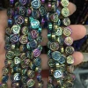 multi-Colored Magnetic Hematite rose round Beads Strands Gemstone Loose Beads for Jewelry Making Diy Bracelet Necklace