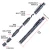 Multi-Function Rotating Unisex Tool Pen Window Glass Metal Ballpoint Military Self Defense Weapons Tactical Pen Emergency