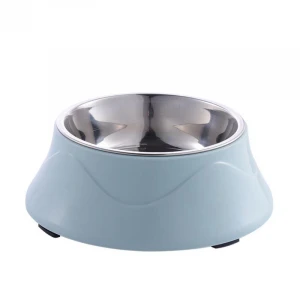 Multi-function  Two Layers  Anti-slip Pet feeder bowl Dog & Cat Pet Feeding Bowl