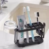 Multi-Functional wall mounted Tooth brush toothbrush and toothpaste Organizer storage rack Holder sets for Bathroom